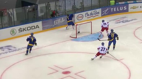 MS v hokeji do 20 let 2013 Rusko - Česko - Švédsko