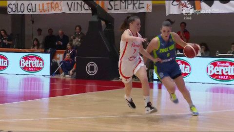 Evropská liga v basketbalu - Beretta Famila Schio - ZVVZ USK Praha