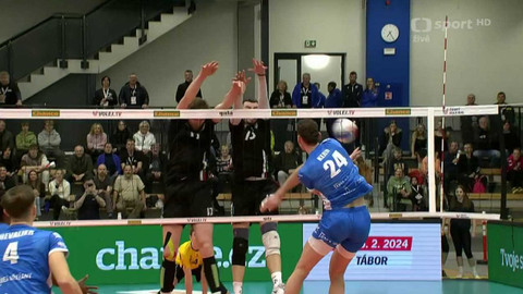 Volejbal - Black Volley Beskydy - AERO Odolena Voda