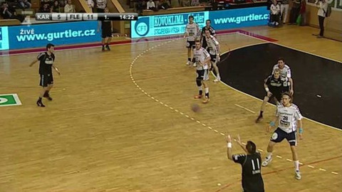 Házená - HCB OKD Karviná - SG Flensburg-Handewitt