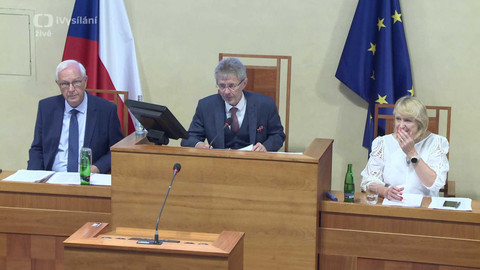 Záznam z jednání schůze Senátu PČR - 10. července 2024