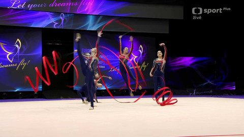 ME v moderní gymnastice 2025 Estonsko - Finále společných skladeb se stuhami