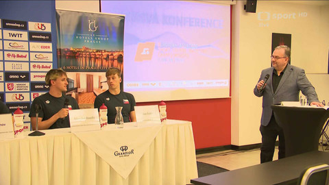 ME v plavání 2025 Polsko - Tisková konference před ME v Polsku