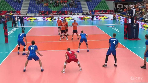 Me ve volejbalu mužů 2019 - Nizozemsko - Česko