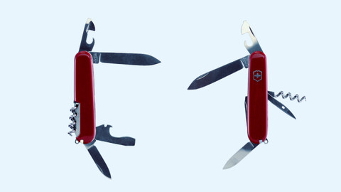 Design - 16/17 Švýcarský armádní nůž, pomocník v kapse