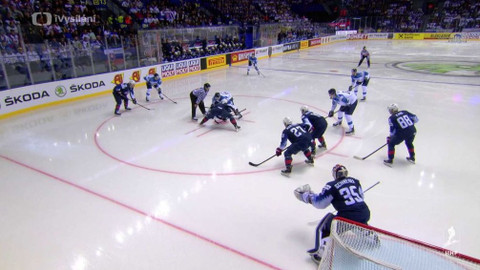 MS v ledním hokeji 2019 Slovensko - USA - Finsko