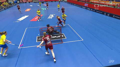 MS ve florbalu žen 2025 Česko - Švédsko - Lotyšsko