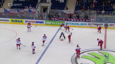 MS v ledním hokeji 2014 Bělorusko - Dánsko - Česko