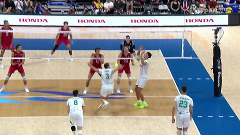 MS ve volejbalu mužů 2025 Filipíny - USA - Bulharsko