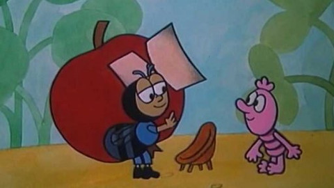 Koulelo se jablíčko - Červík Pepík a moucha Libuše