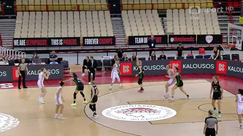 Evropská liga v basketbalu - Olympiacos - Žabiny Brno