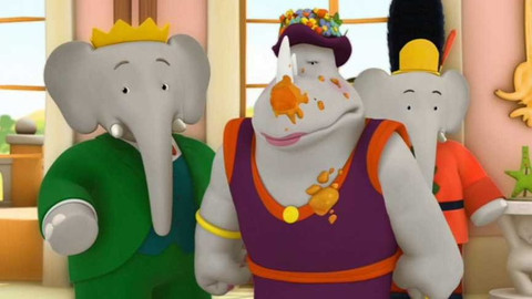 Babar a Baduova dobrodružství - 36/52 Odhalené nádvoří/Nosorožcí zákon