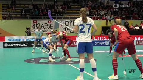 MS ve florbalu žen 2019 Švýcarsko - Finsko - Česko