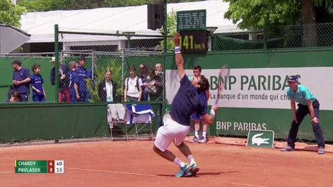 French Open 2016 - Jeremy Chardy - Adam Pavlásek