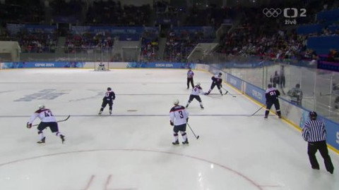XXII. zimní olympijské hry 2014 Soči - Hokej: Slovensko - USA