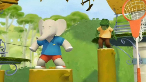 Babar a Baduova dobrodružství - 6/13 Skákající Bů/Vzducholoď - možná mise