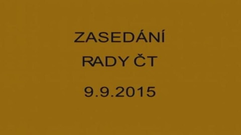 Jednání Rady České televize - 16. jednání Rady ČT v roce 2015