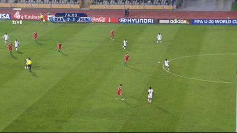 MS "20" ve fotbalu 2009 Egypt - Ghana - Maďarsko