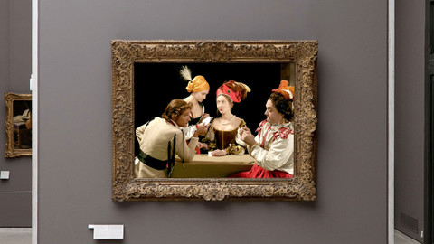 Úsměvná galerie - 1/3 Georges de la Tour – Falešný hráč karet