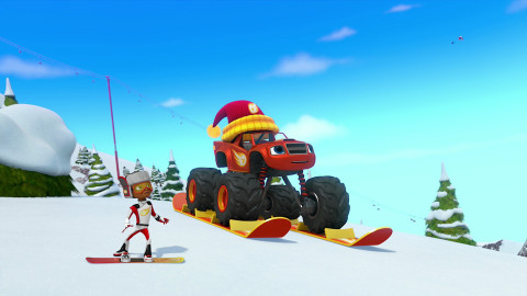 Plamínek a čtyřkoláci - 19/26 Sněhový záchranář Plamínek