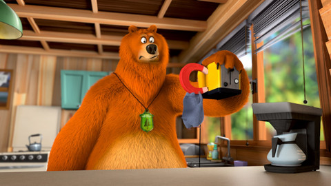 Méďa a lumíci - Magnetický medvěd