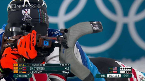 XXIII. zimní olympijské hry 2018 Pchjongčchang - Biatlon