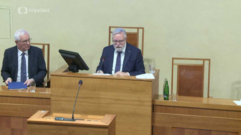 Záznam z jednání schůze Senátu PČR - 1. prosince 2022