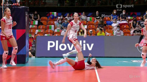 ME ve volejbalu žen 2021 - Česko - Polsko