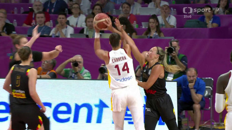 ME v basketbalu žen 2025 - Španělsko - Belgie