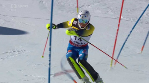 MS v alpském lyžování 2017 Švýcarsko - 2. kolo slalomu mužů