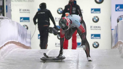 MS v bobech a skeletonu 2020 Německo - 3. jízda závodu žen