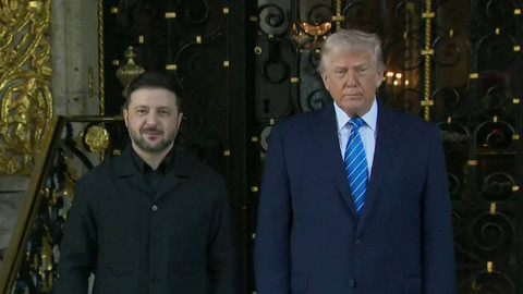 Setkání D. Trumpa s V. Zelenským