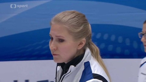 Curling - Česko - Finsko