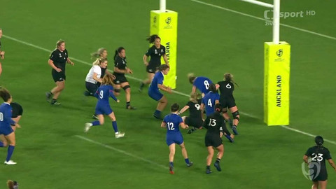 MS v ragby žen 2021 Nový Zéland - Nový Zéland - Francie