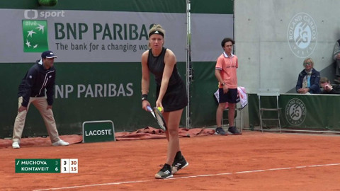 Roland Garros 2019 - Karolína Muchová - Anett Kontaveitová