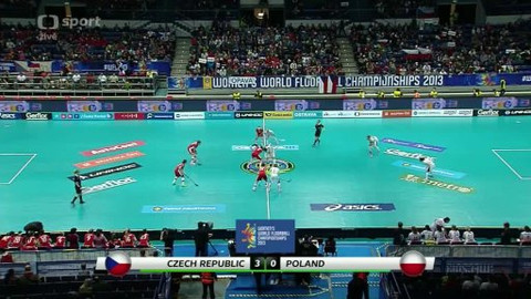 MS ve florbalu žen 2013 Česko - Česko - Polsko