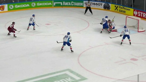 MS v ledním hokeji 2021 Lotyšsko - Lotyšsko - Itálie