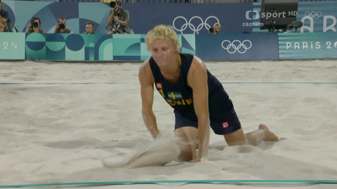 XXXIII. letní olympijské hry 2024 Paříž - Plážový volejbal: Ahman/Hellvig - Ehlers/Wickler