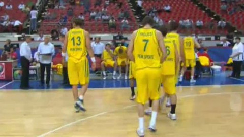 MS v basketbalu 2010 - Austrálie - Německo