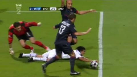 Liga mistrů UEFA - Olympique Lyon - RSC Anderlecht