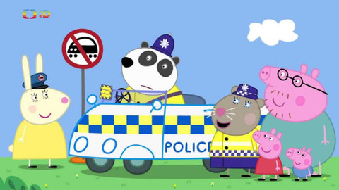 Prasátko Peppa - Parkovací lístek