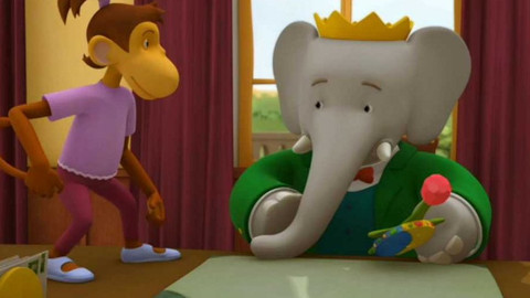 Babar a Baduova dobrodružství - 26/52 Měsíc a hvězdy a slunce/Gaxxské zlaté doly