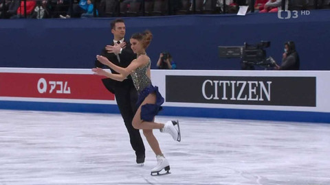 MS v krasobruslení 2022 Francie - Volné tance