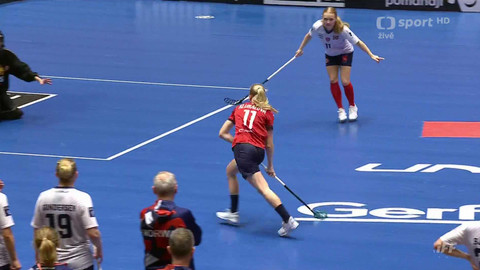 MS ve florbalu žen 2025 Česko - Česko - Norsko