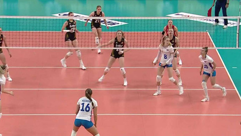 Zlatá evropská volejbalová liga - Belgie - Česko