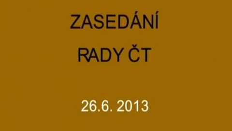 Jednání Rady České televize - 12. jednání Rady ČT v roce 2013