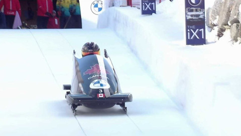 Mistrovství světa v bobech a skeletonu 2023 Švýcarsko - 2. jízda monobobu žen