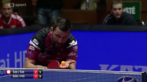 Extraliga stolního tenisu - STEN marketing HB Ostrov - DTJ Hradec Králové