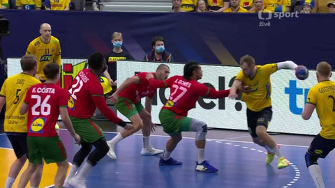 Mistrovství světa v házené 2023 - Švédsko - Portugalsko