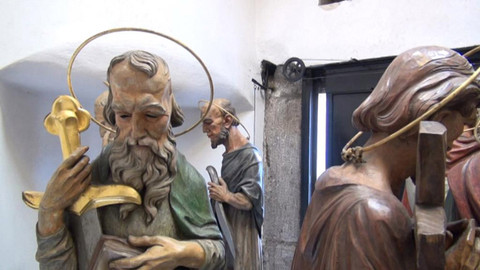 Z metropole - Orloj zevnitř